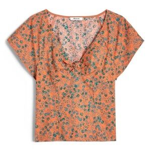 Madewell Amari Twist Detail Top